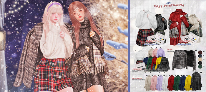 :uzu: cozy time gacha - RARE 1