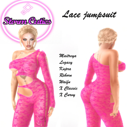 ^-^STORM CUTIES^-^  - Lace Jumpsuit -