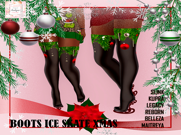 "n'Click style" BOOTS ICE XMAS