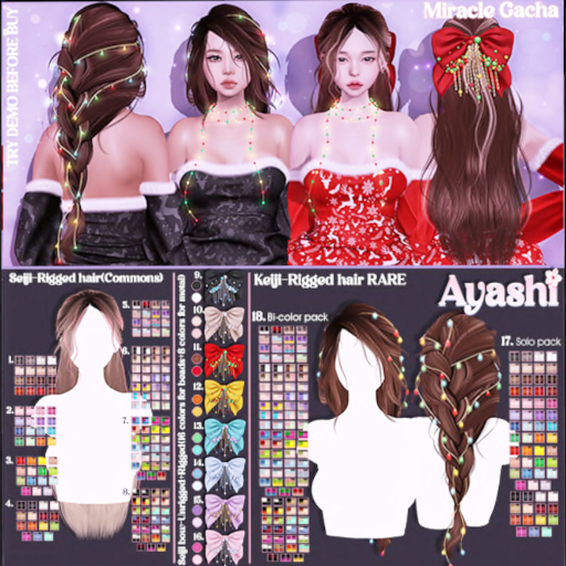 '2. Ayashi Seiji hair-Colours