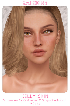 Second Life Marketplace - KAI SKINS // Kelly Skin // Sienna
