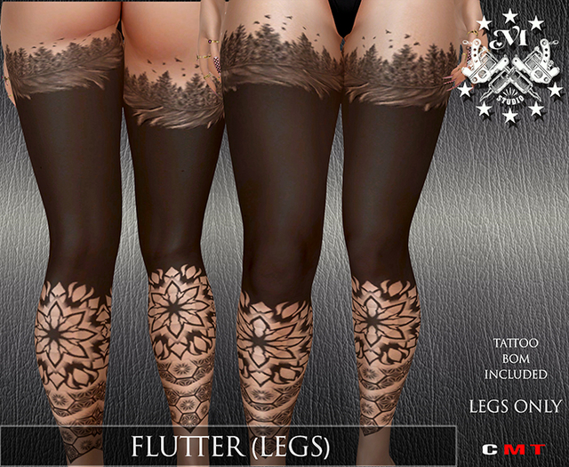 MV TATTOO - FLUTTER (LEGS) TATTOO