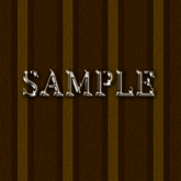 Zoy Texture [ Strypy Knitted 04 ] Seamless - DARK BROWN