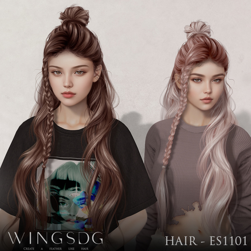WINGS-HAIR-ES1101 Variety & Omber (Pack)