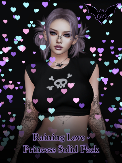 !GD Aura - Raining Love - Princess Solid Pack