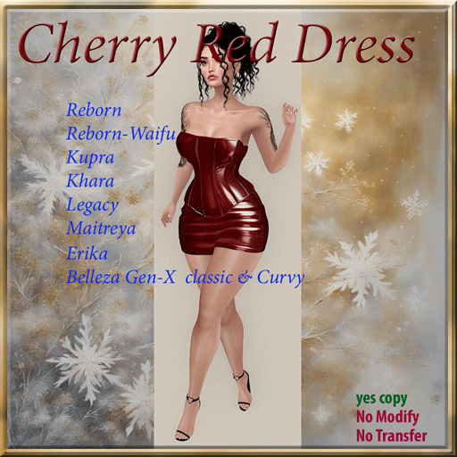 Cherry Red Dress   (add)