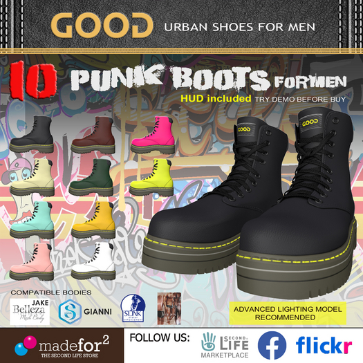 Combat boots for men **GOOD** 