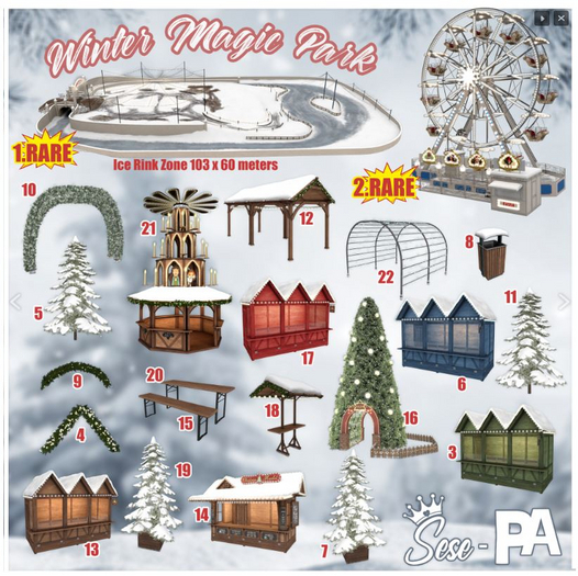 20. Sese & PA - Winter Magic Park - Table