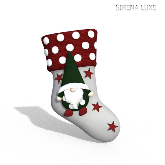 Grey Christmas Stockings