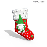 Red Candy Cane Christmas Stockings