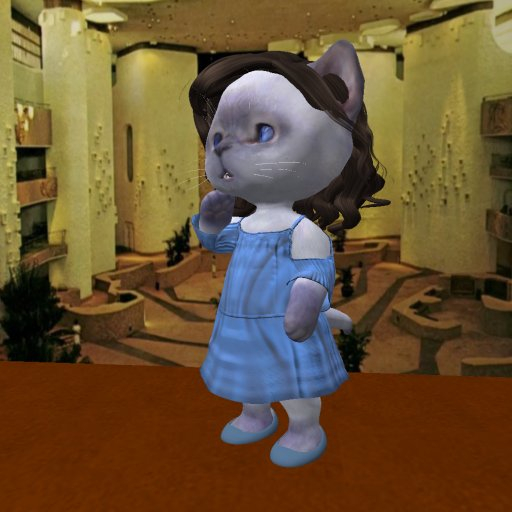 Dinkie Lycois run Dress02 - blue