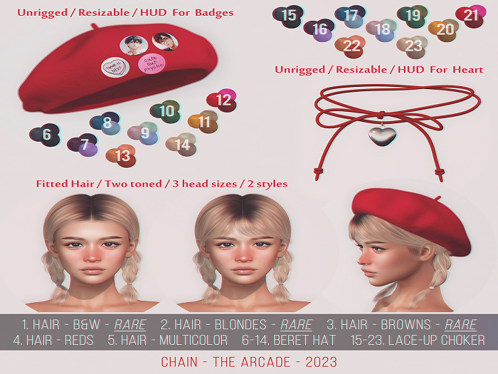 2. Patricia Hair Blondes RARE