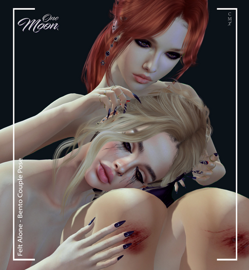 .::One Moon::. Felt Alone - Couple Pose