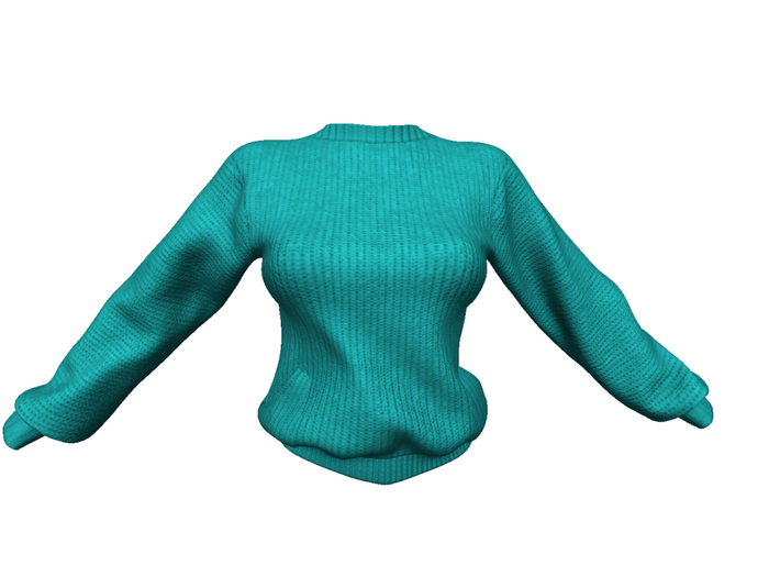 REVOLUTION - Casey Sweater (Turquoise)