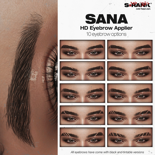 S-RANK "SANA" HD EYEBROW APPLIER