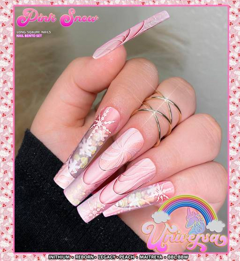 #UNIVERSA - Pink Snow Bento Set