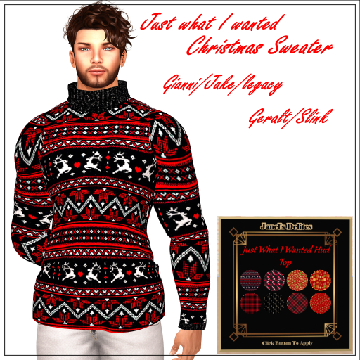 Just What I Wanted Christmas Sweater