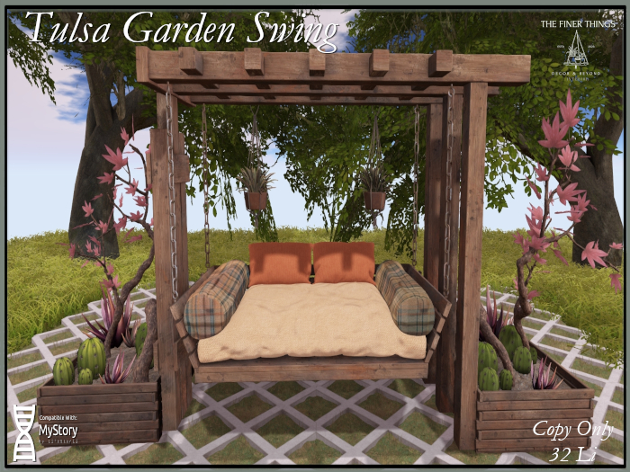 Tulsa Garden Swing (wear to unpack)