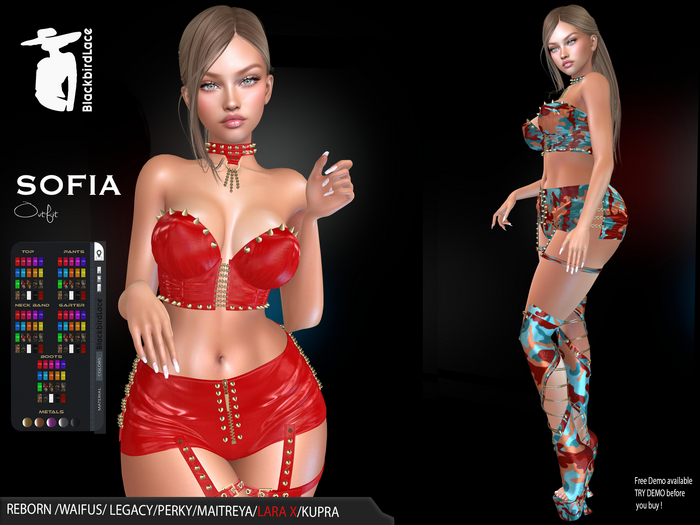  Sofia Outfit By Blackbird Lace