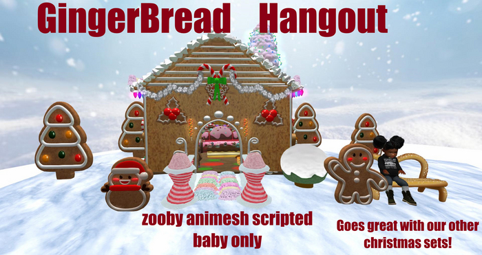 MERCI~ GINGERBREAD HANGOUT