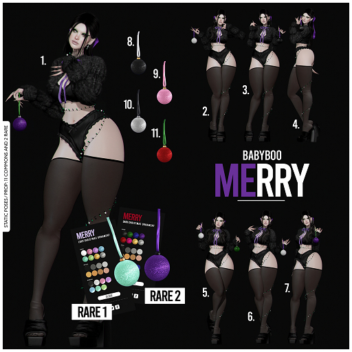 12. babyboo. merry RARE