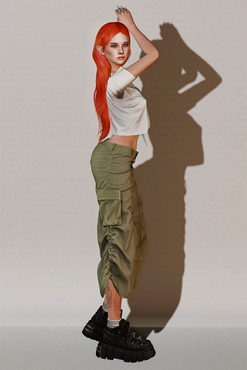 [F] Flo 3 - female static pose