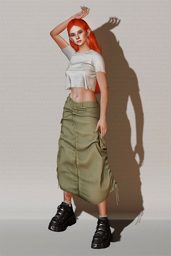 [F] Flo 4 - female static pose