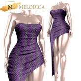 Pailette Melodica Gown