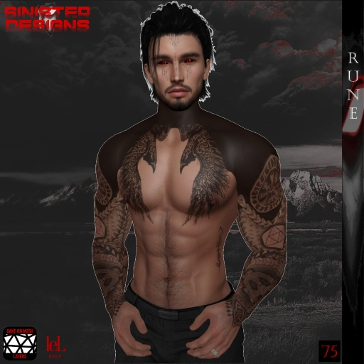 Sinister Designs: Rune Tattoo