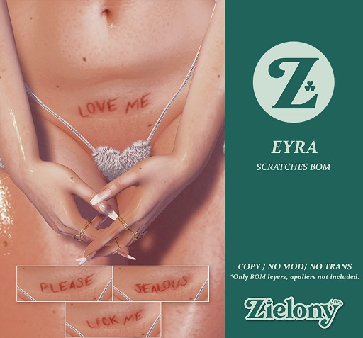 -Zielony- EYRA - Scratches 