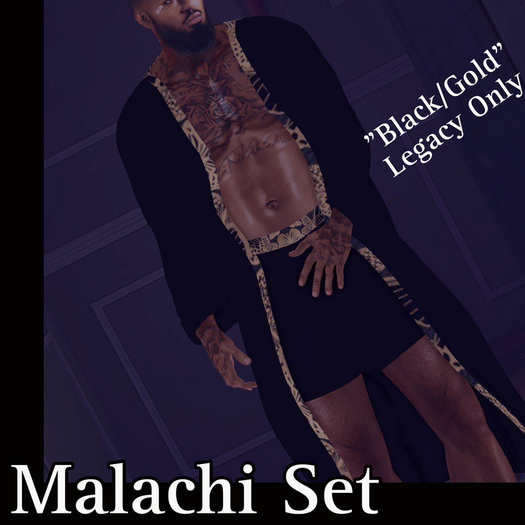 Malachi Set black/gold Box