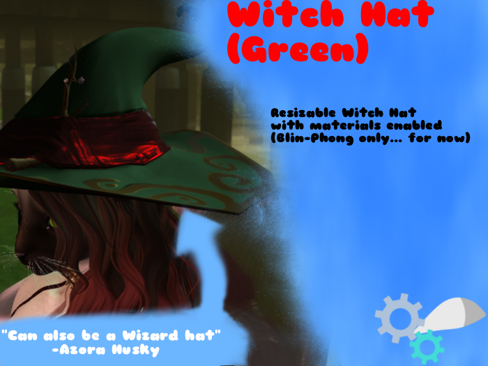 [FnG] Witch Hat Green