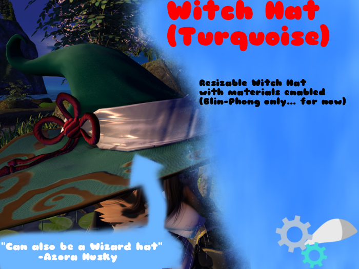 [FnG] Witch Hat Turquoise Box