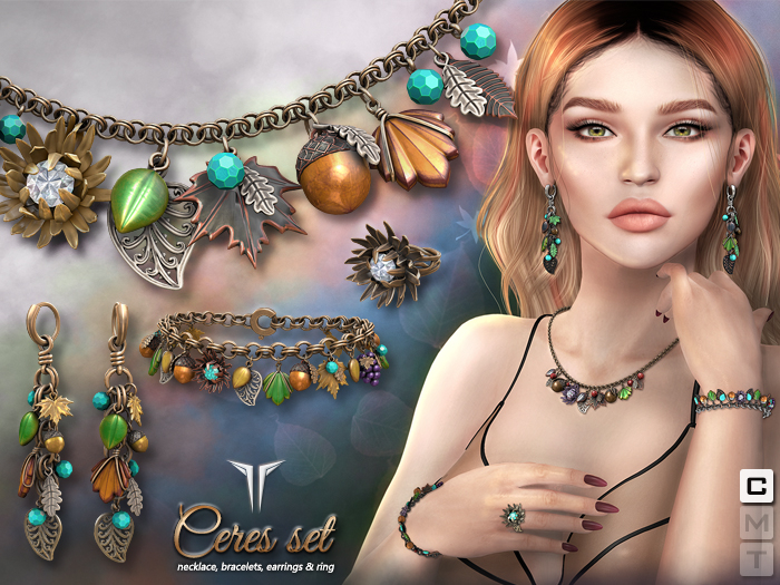 **RE** Ceres Set - Necklace - Earrings - Bracelets - Ring