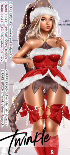 04. ERSCH - Twinkle {unrigged} hat RARE