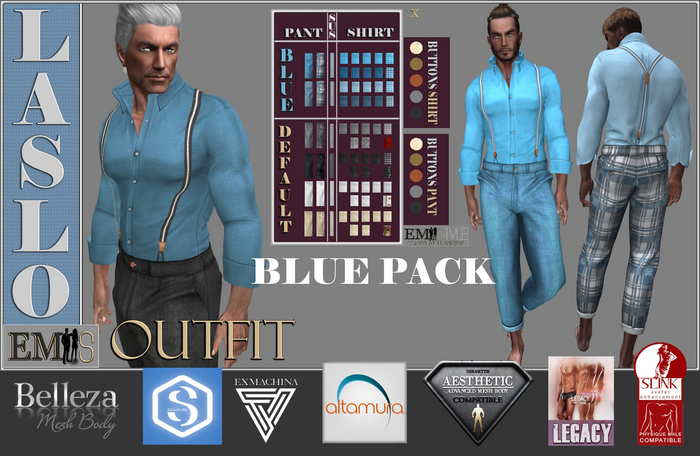 EMS - LASLO OUTFIT - BLUE PACK