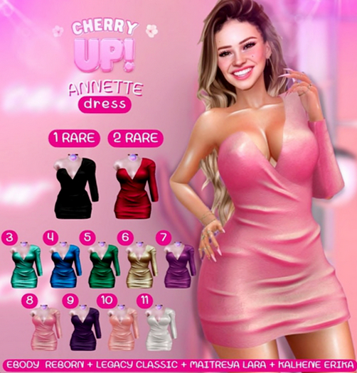 2. Cherry Up! Annette dress Cherry RARE. Legacy Classic  only