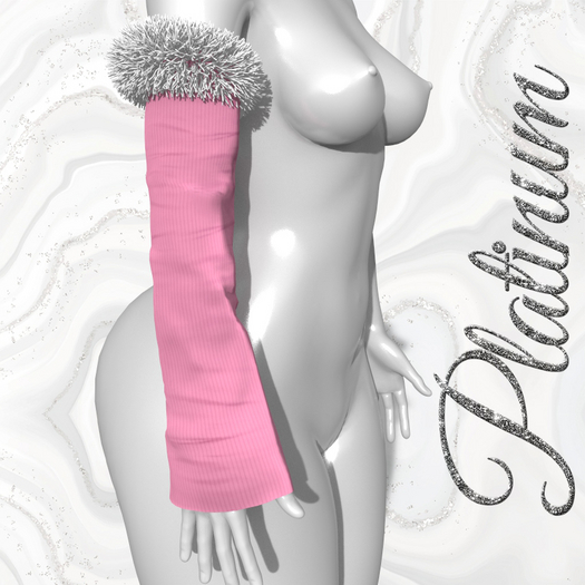 Pink Armwarmers Gloves