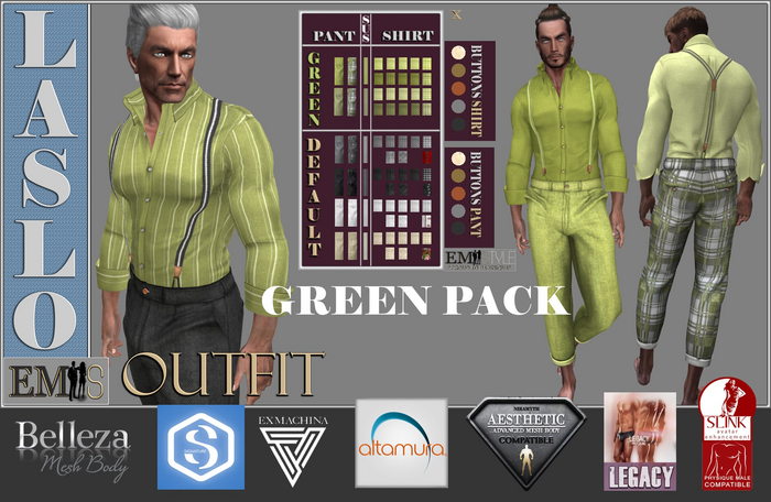 EMS - LASLO OUTFIT - GREEN PACK