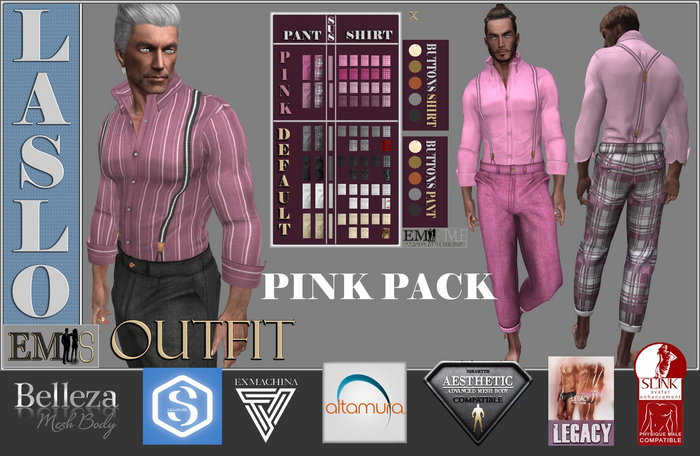 EMS - LASLO OUTFIT - PINK PACK