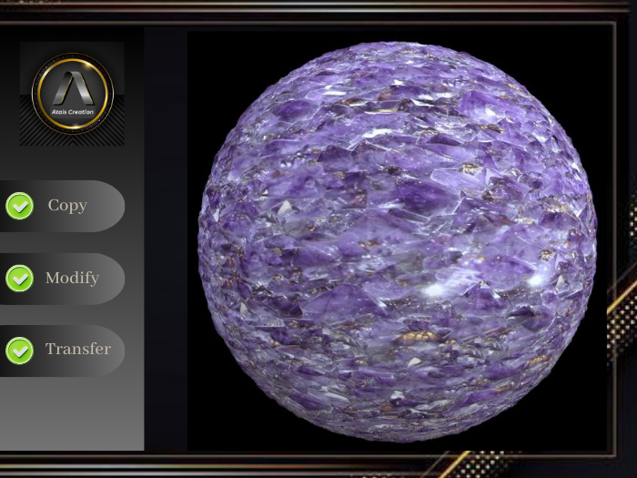 Texture. Amethyst 2K.