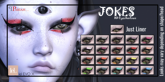 .:.Pariah.:. Jokes HD Eyeshadows