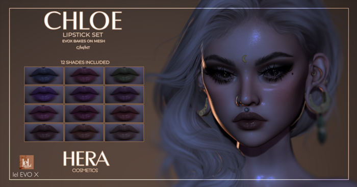HERA - Chloe Lipstick Set EVOX.