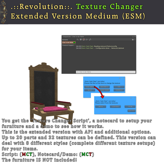 .::Revolution::. Texture Changer ESM