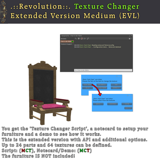 .::Revolution::. Texture Changer EVL