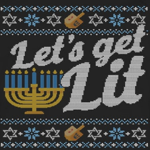 Jewish Sign-Let's Get Lit