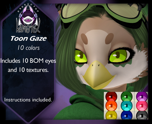 KHAOTIX - BOM - Toon Gaze (Retired Promo)