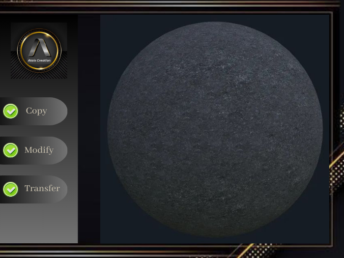 Texture. Concrete Black. 2K.