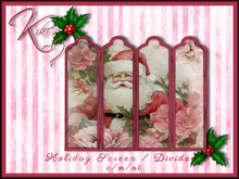 K - Santa Screen/Divider