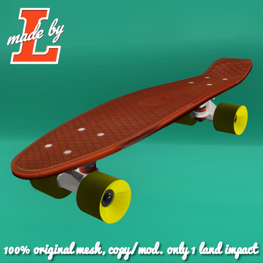 MadeByL - Retro Skateboard